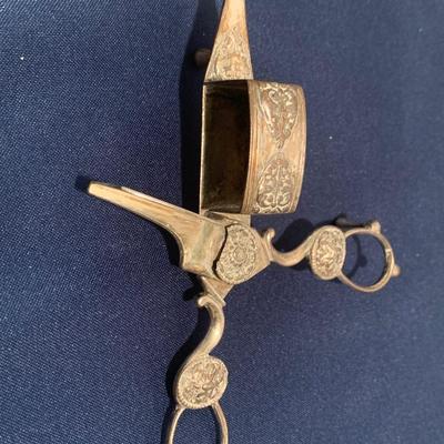 Antique Candle Wick Snuffer Scissors