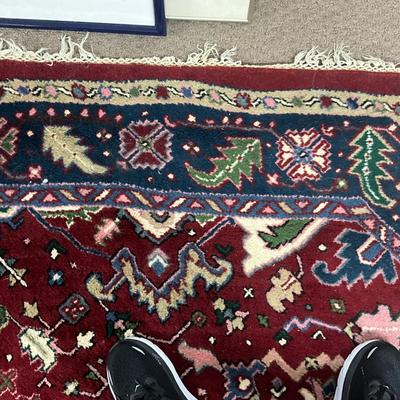 899 Octagonal Persian Rug Hand Knotted 8'3"