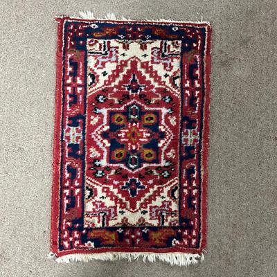 1902 Antique Hand Knotted Persian Prayer Rug