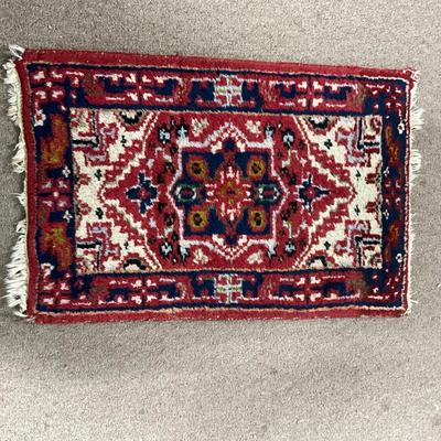 1902 Antique Hand Knotted Persian Prayer Rug