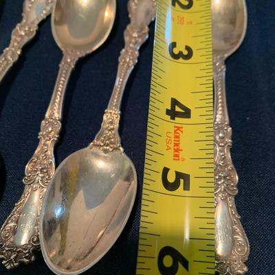 Montgomery Bros. Sterling Silver Flatware Lot Spoons Forks Serving Spoons
