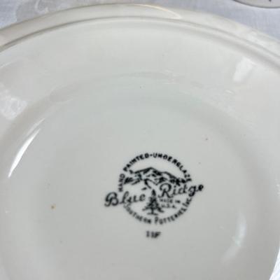 Stanley Thermos, vintage jars and plates