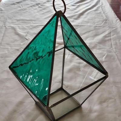 Stained glass Terrarium - Green