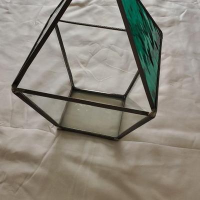 Stained glass Terrarium - Green