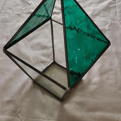Stained glass Terrarium - Green