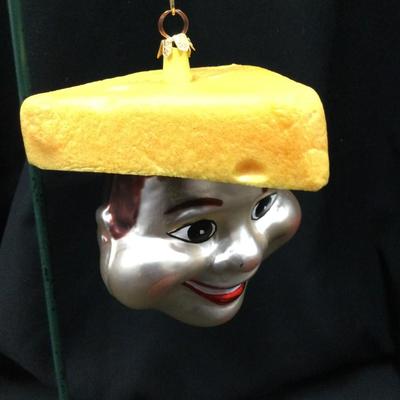 Cheesehead ornament