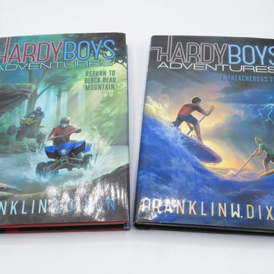 Hardy Boys Adventures & Nancy Drew Fiction Adventure Hardcover Books