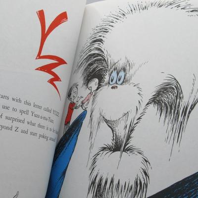 On Beyond Zebra! Dr. Seuss Hardcover Rare Classic 1955 Renewed 1983 Book Club Edition