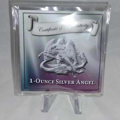 2014 Isle of Man Silver Angel One-Ounce Coin (#82)