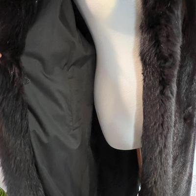 Gorgeous Vintage Natural Ranch Mink Fur Coat Reversible