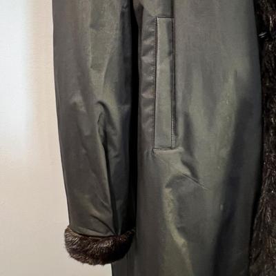 Gorgeous Vintage Natural Ranch Mink Fur Coat Reversible