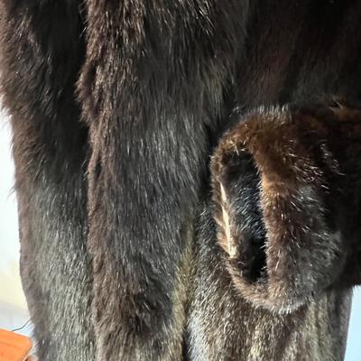 Gorgeous Vintage Natural Ranch Mink Fur Coat Reversible