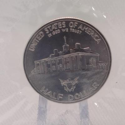 1982 George Washington 250th Anniversary of Birth Silver Half-Dollar in Package (#91)