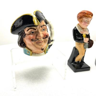 1927 Early Royal Doulton Toby Jar Pitchers Lot of 4 Captain Morgan