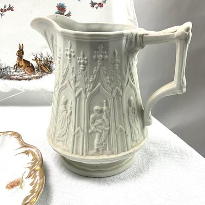 1928 Decorative Porcelain Lot Portmarion Lusterware Limoge