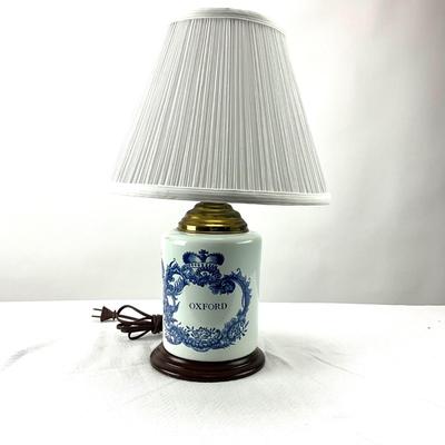 1932 Tobacco Jar Lamp "Oxford"