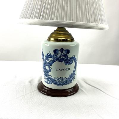 1932 Tobacco Jar Lamp "Oxford"