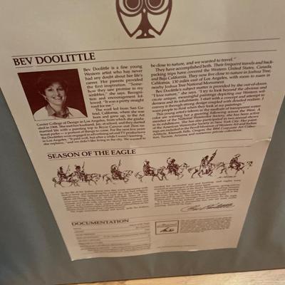 Bev Doolittle â€œ Season of the Eagleâ€