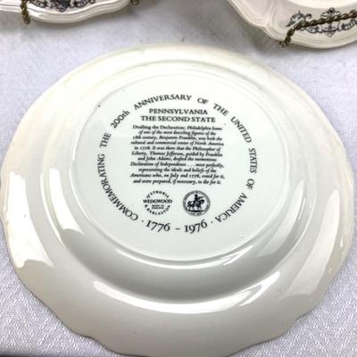 1940 Wedgewood 200th Anniversary State Plate Lot of 13
