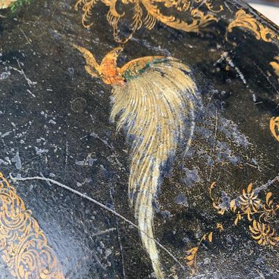 Hand-Painted Pedestal Table (G-HS)