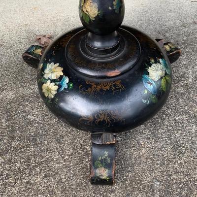 Hand-Painted Pedestal Table (G-HS)