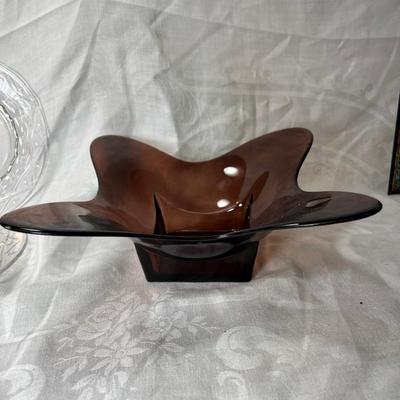 fine unique 1930s American glass plates