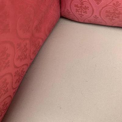 Queen Anne Style Wingback Armchair with Down Cushion (G-HS)