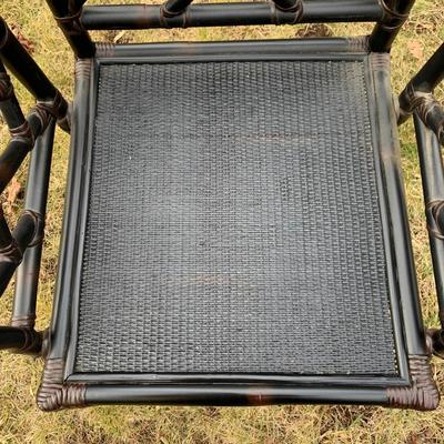 Indonesian Bamboo-Style Armchair (G-HS)