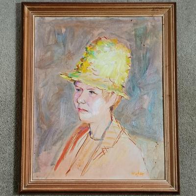 LOT 26MB: Signed Painting, 