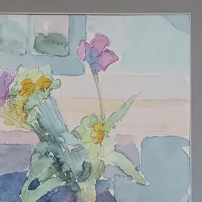 LOT 40MB: George Cheety Signed Watercolor Painting