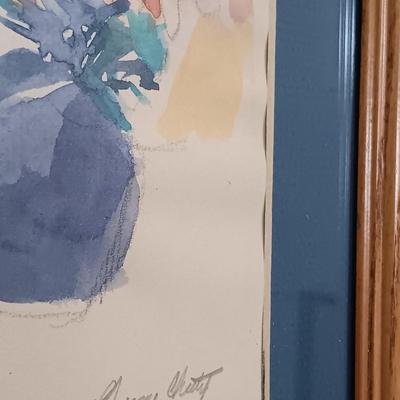 LOT 41MB: George Cheety Signed Watercolor