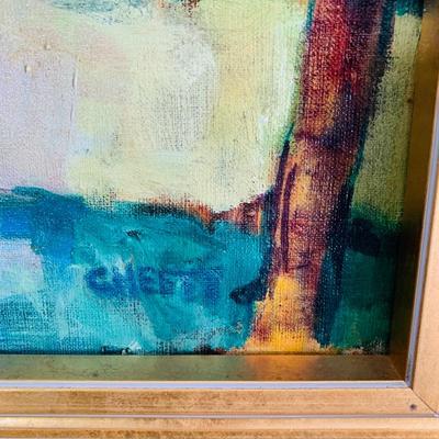 LOT 47MB: George Cheety Signed, Oil on Canvas