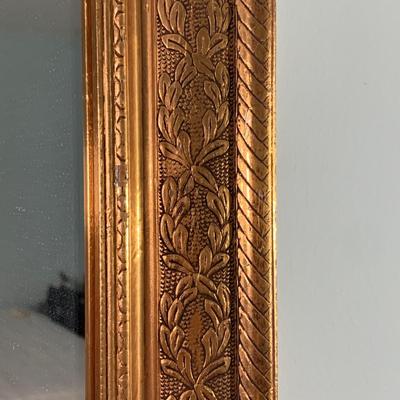 LOT 65M: Large Gold Framed Wooden Mirror