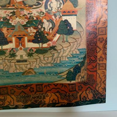 LOT 68M: Vintage Tibetan Posters, Silk Tie & More