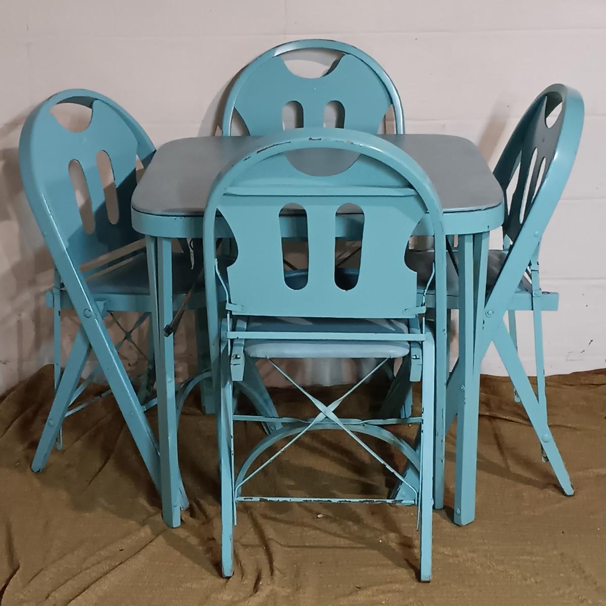 LOT 245B Vintage Louis Rostetter & Sons Solid Kumfort Folding Card