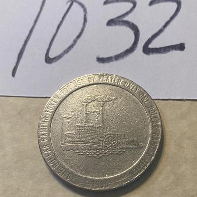 1980 Showboat Casino Token