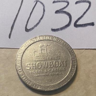 1980 Showboat Casino Token