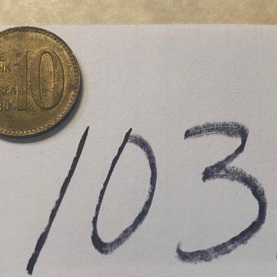 1980 South Korea Coin