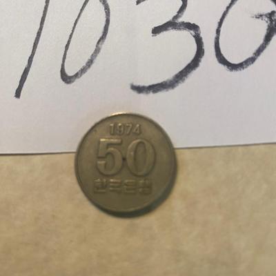 1974 South Korea 50 Won