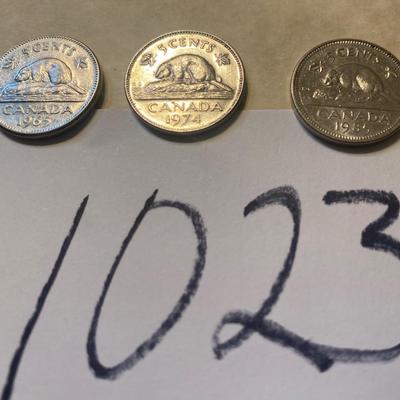 Bahamian 25 Cent pieces