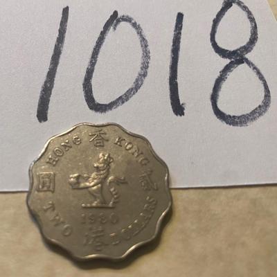 1980 Hong Kong $2 Coin
