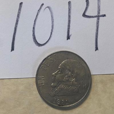 1981 Un Peso Coin