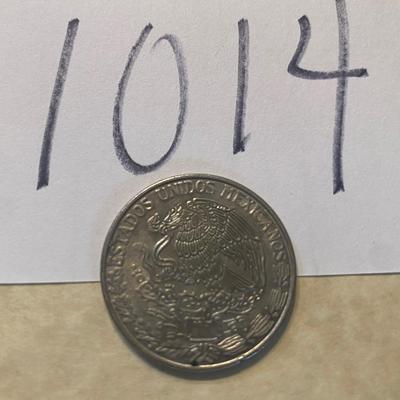 1981 Un Peso Coin