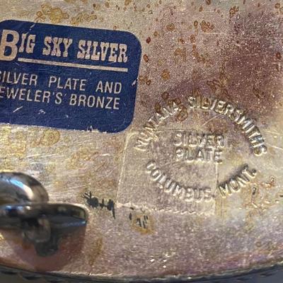 Silver Plated Belt Buckle