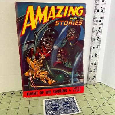 Vintage Amazing Stories Comics - Flight of the Starling 1948
