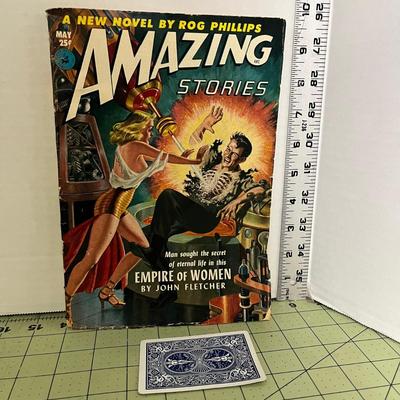 Vintage Amazing Stories Comics - Empire of Women 1952
