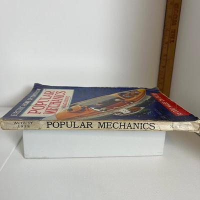 Vintage Popular Mechanics Magazine August 1939