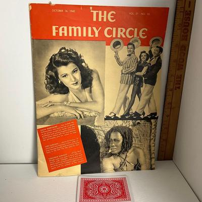 Vintage The Family Circle 1942