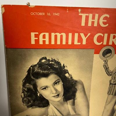 Vintage The Family Circle 1942