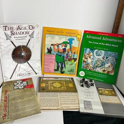 The Age of Shadow, The Judges Guild Journal, The Curse of the Witch Head, Buried Council Chambers, and more